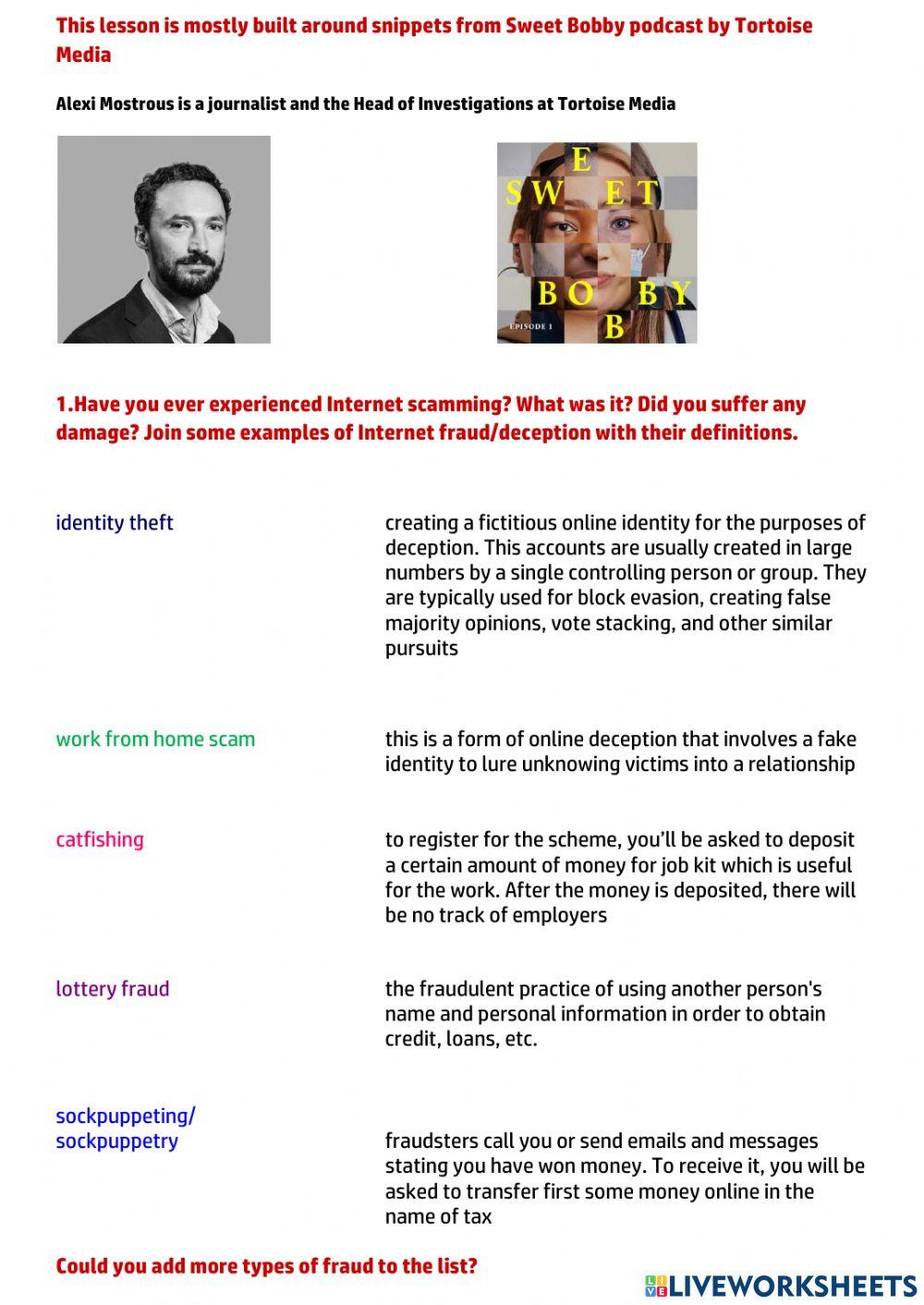 Catfishing--Lesson for adults--Kirat&Bobby-Part-1