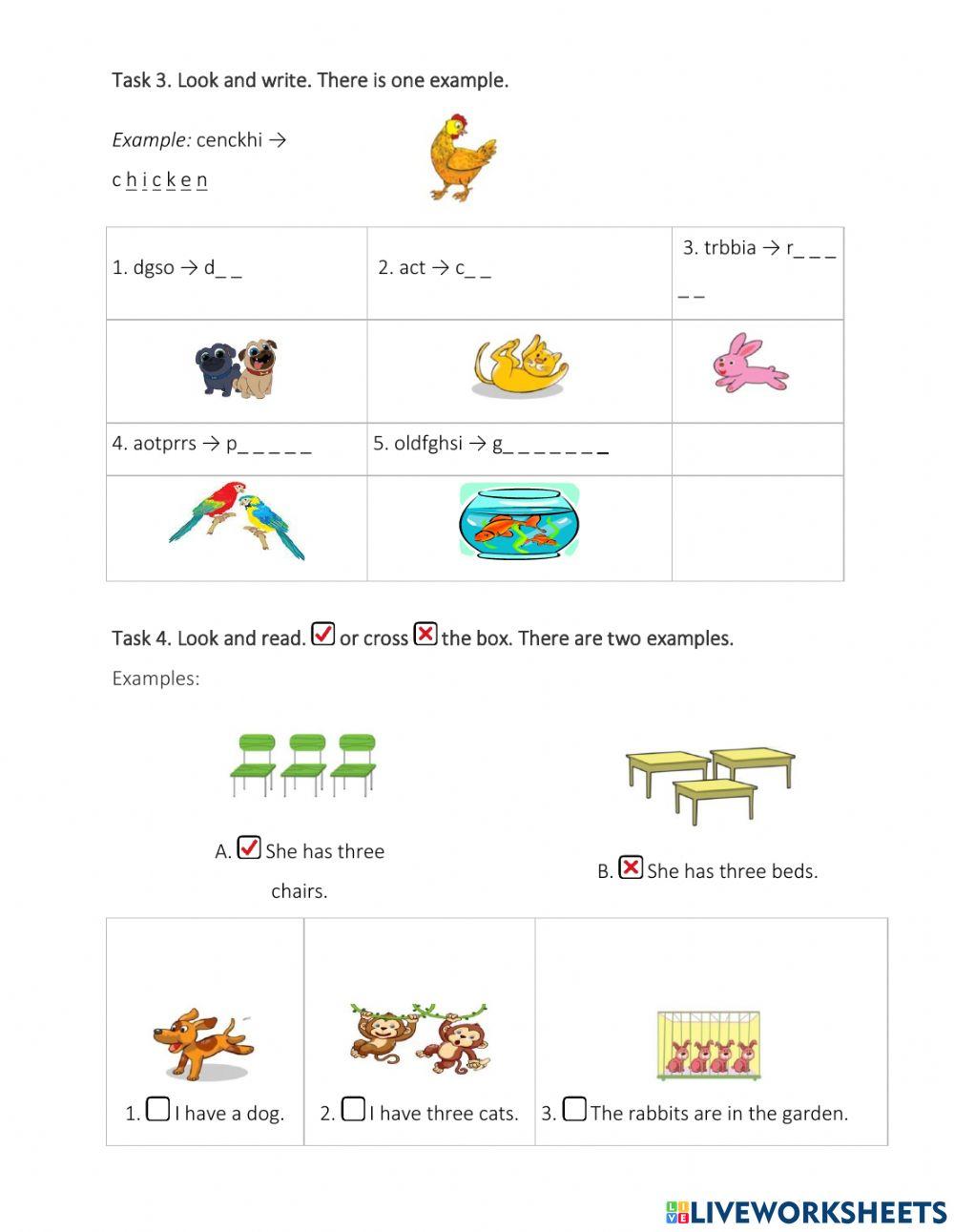 E3-Unit 16: Do you have any pets?