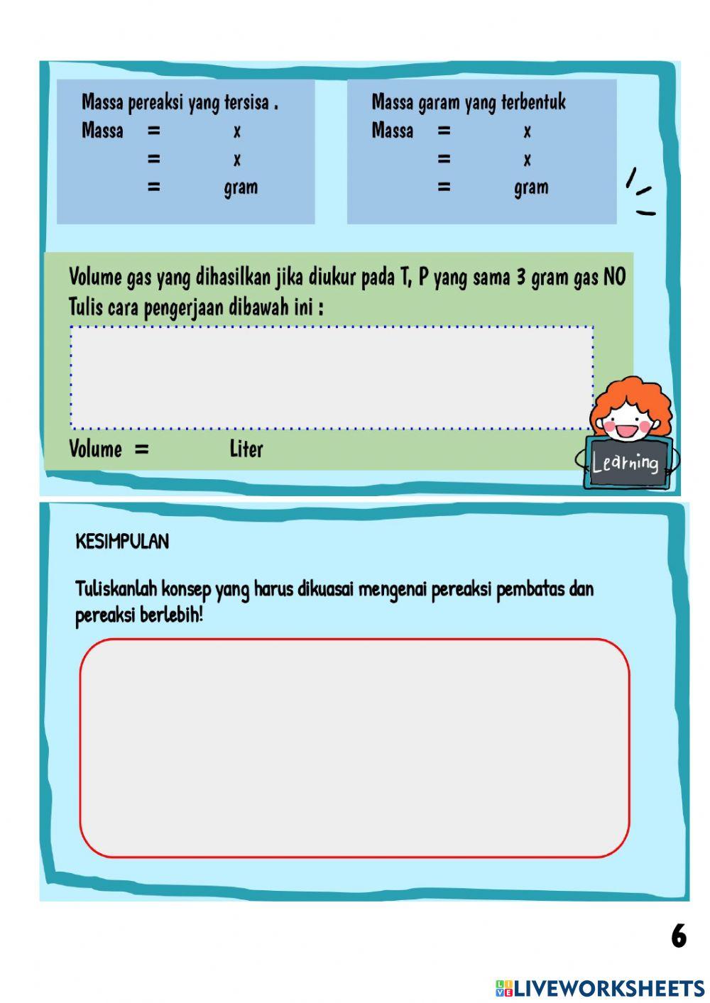 Pereaksi pembatas (Stoikiometri)