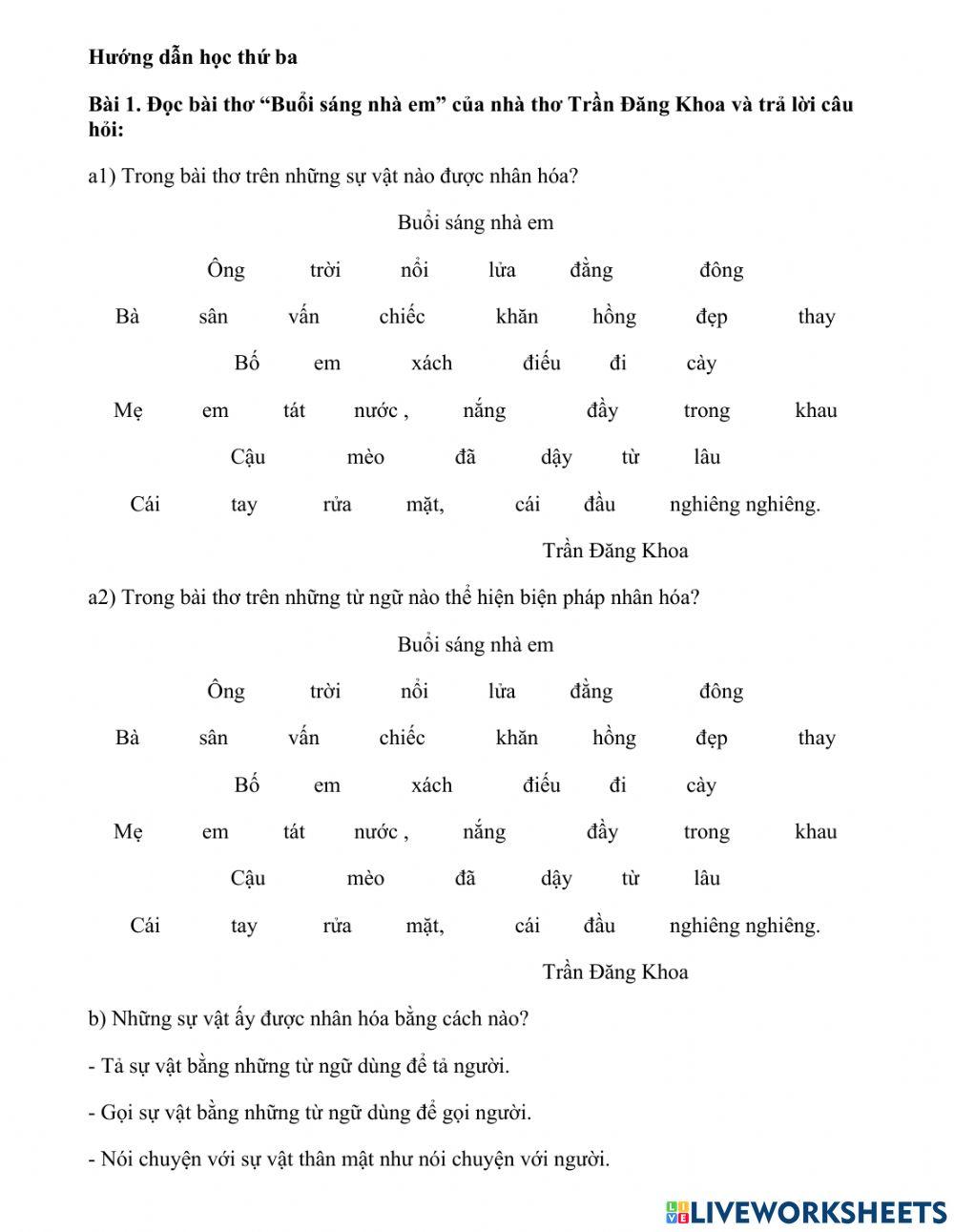 HDH thứ ba ngày 22.3