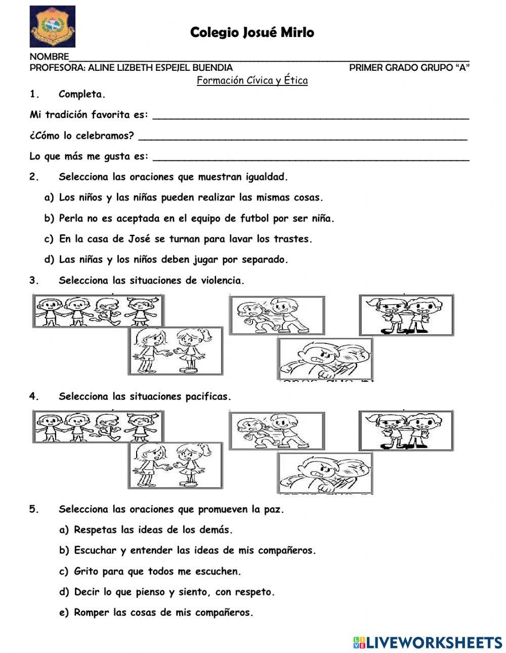 Examen Formación