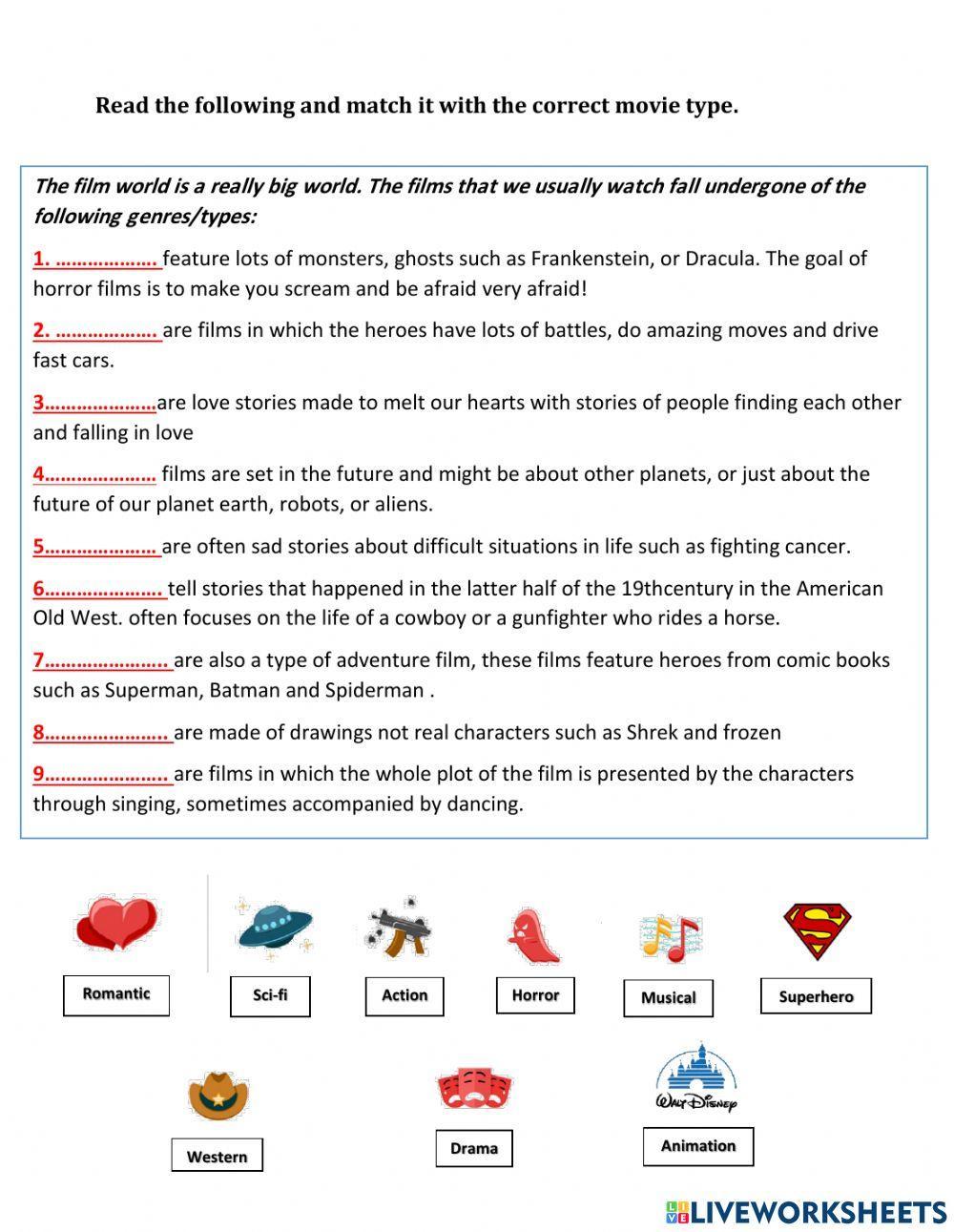 7b- Films, books and newspapers