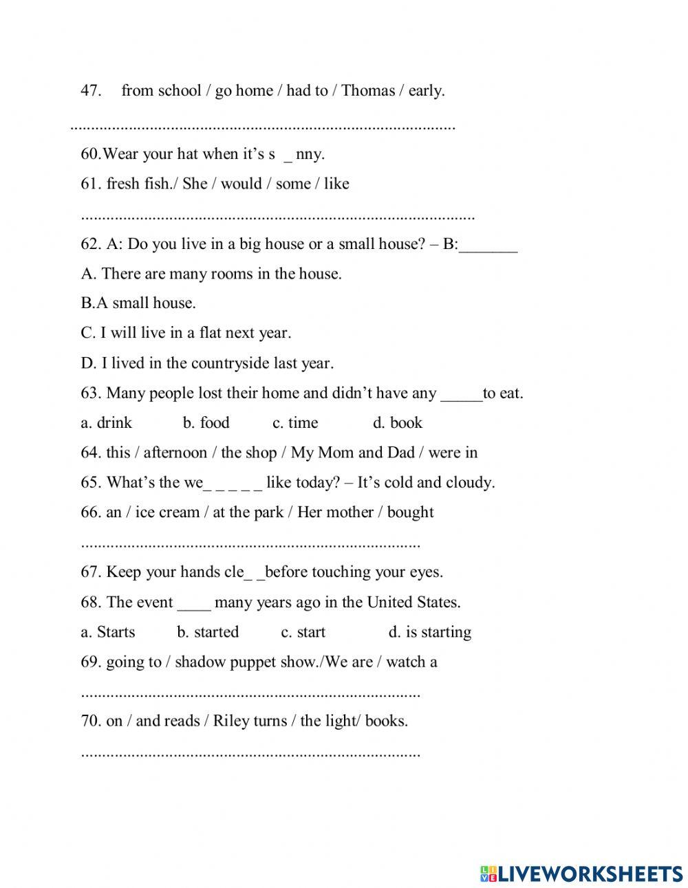 Luyện Thi IOE lớp 5 cấp huyện 2021