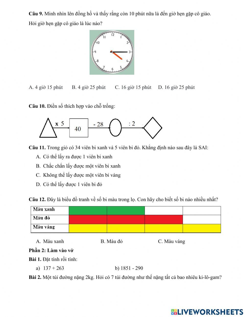 Luyện tập tiết 1