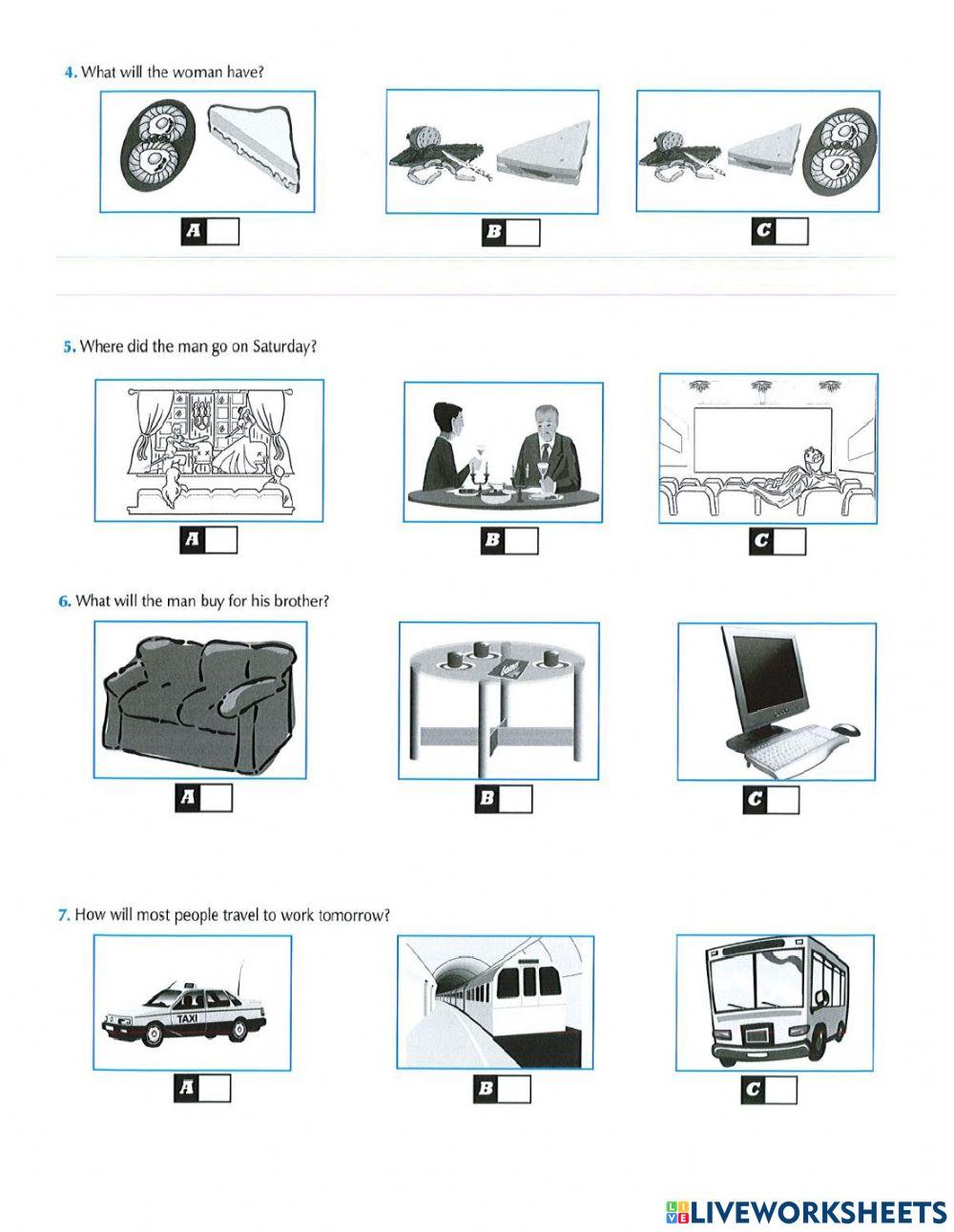 P.E.T Listening Mock Test