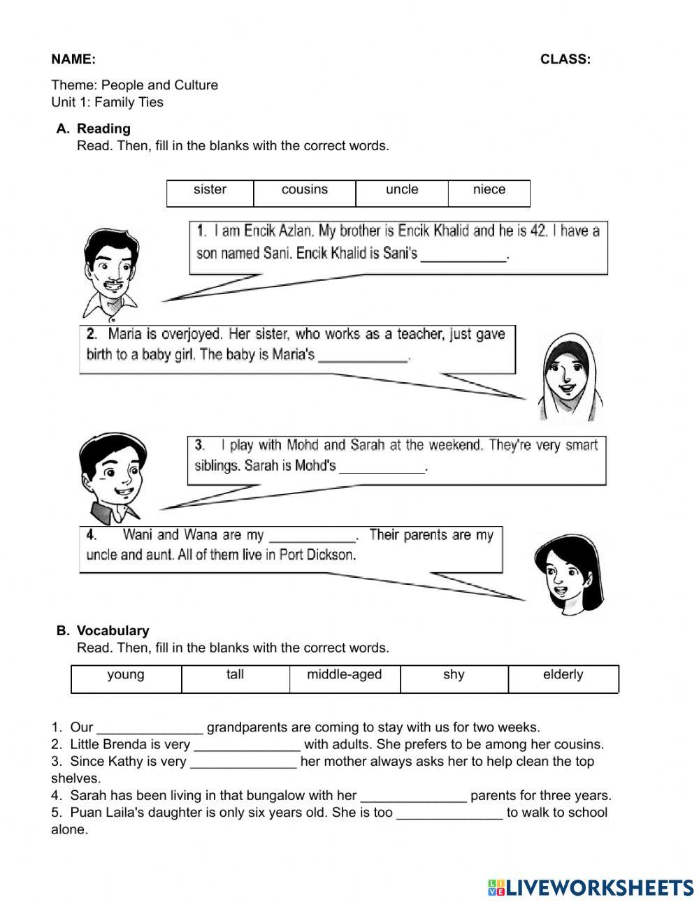 form-3-family-ties-worksheet-live-worksheets