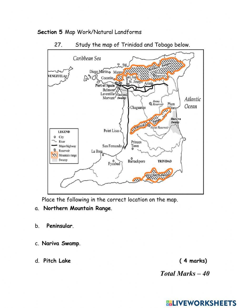 Easter term test social stuudies
