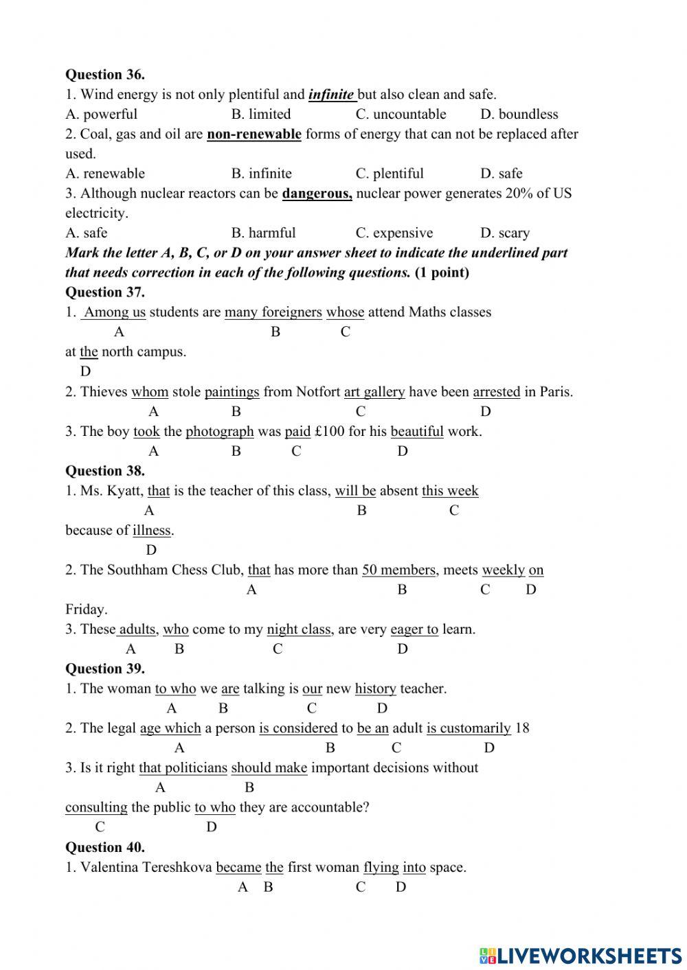 Revision mid-term 2 G11