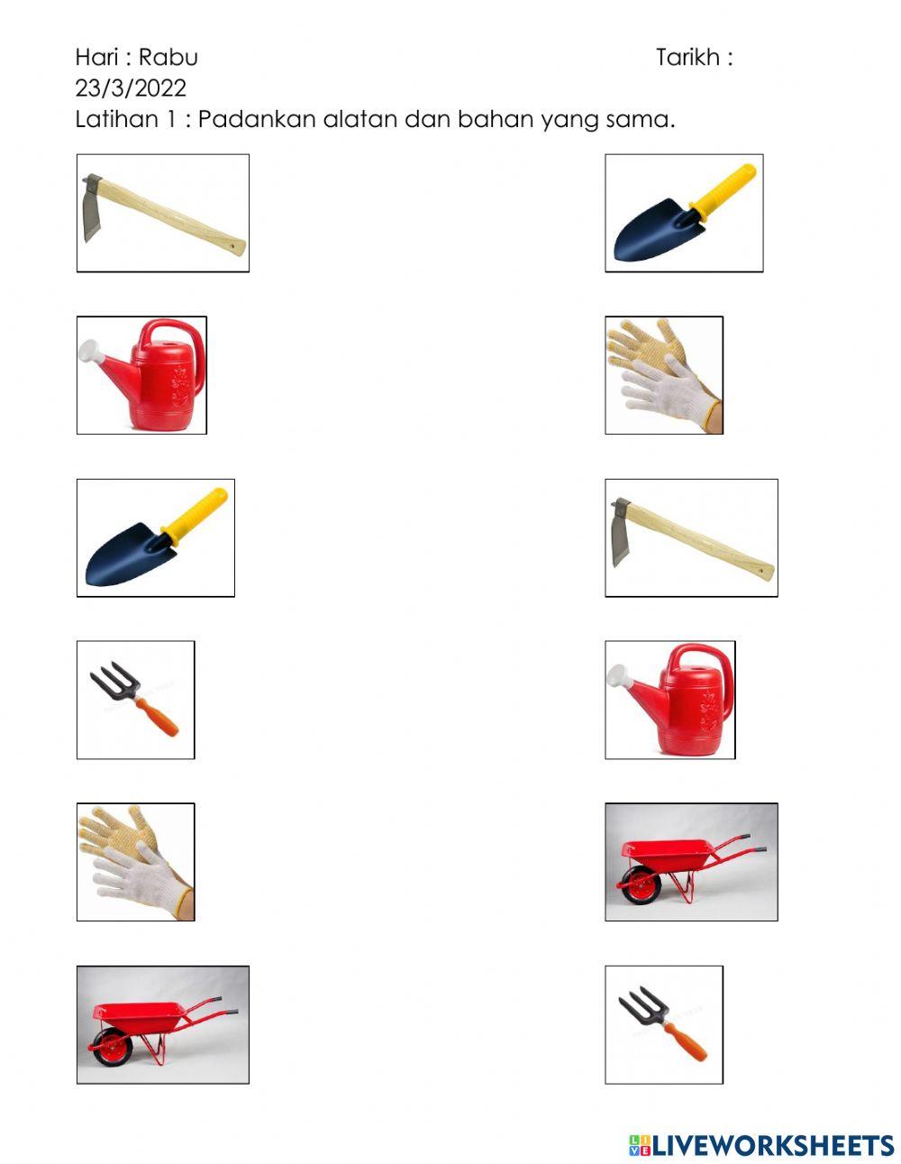 Mengenal alatan dan bahan
