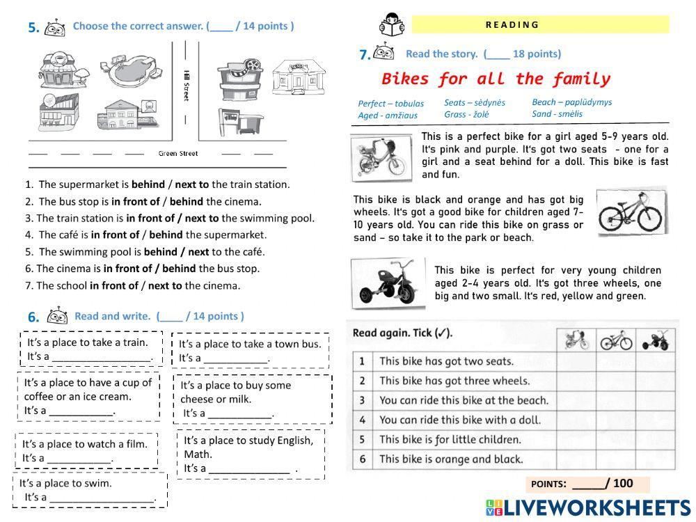 Module test 6 (iWonder 2)