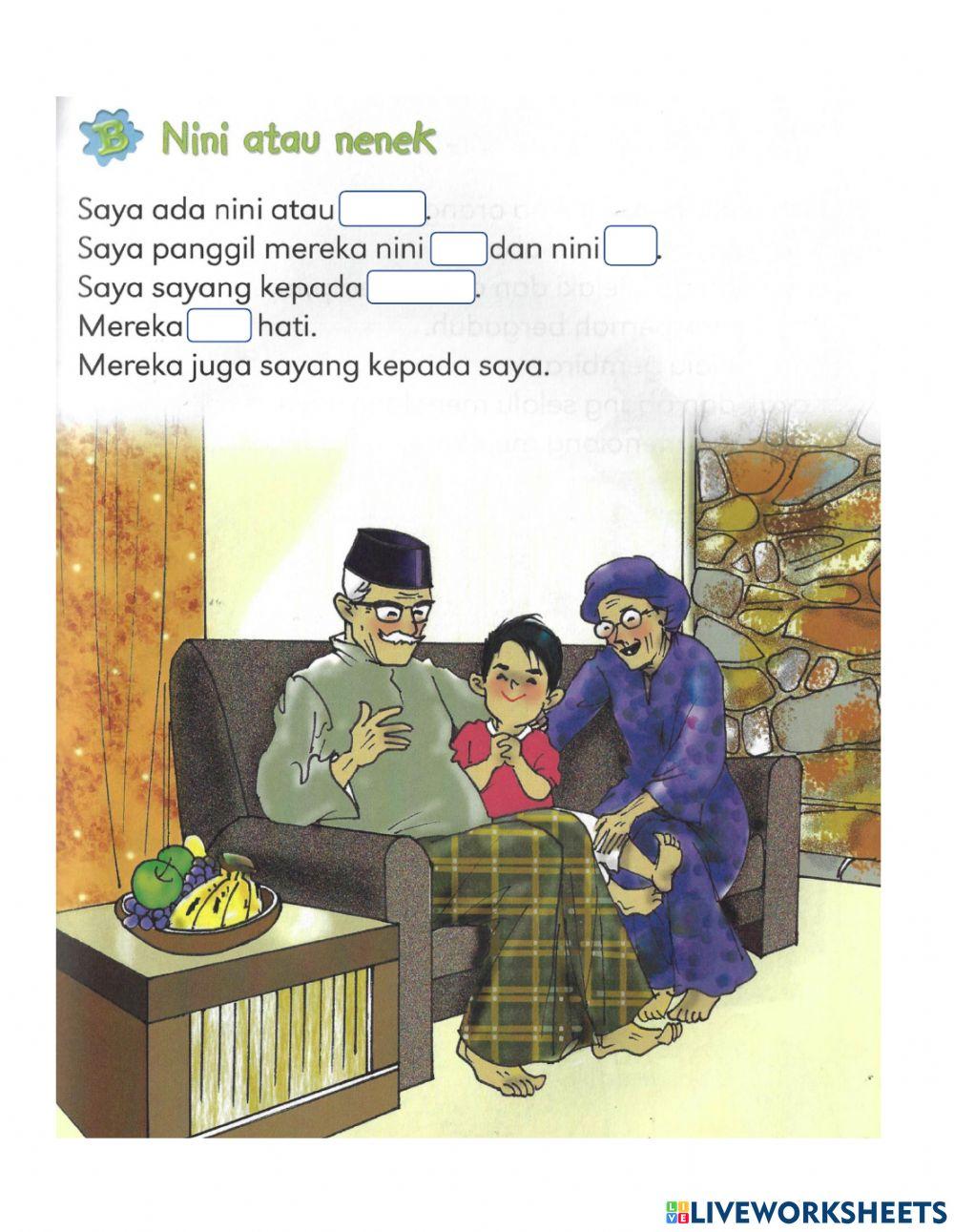 Mengenali Kelua Free Interactive Worksheets 1955304
