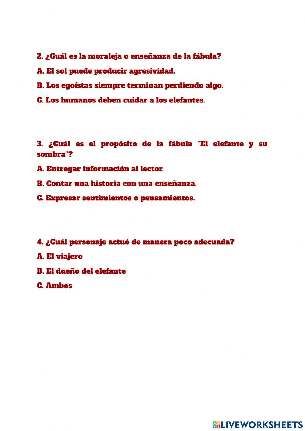 El elefante y su sombra