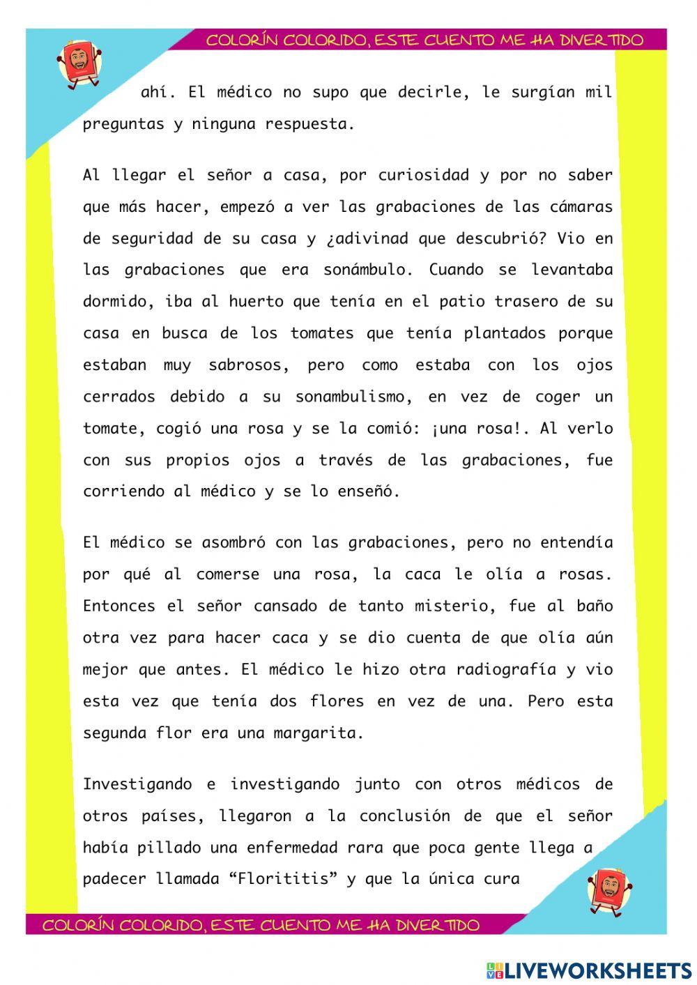 La caca que huele bien