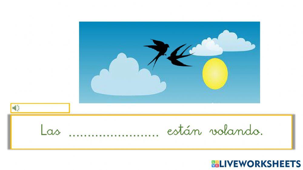 Completar oraciones sinfón dr