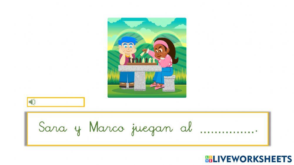 Completar oraciones sinfón dr