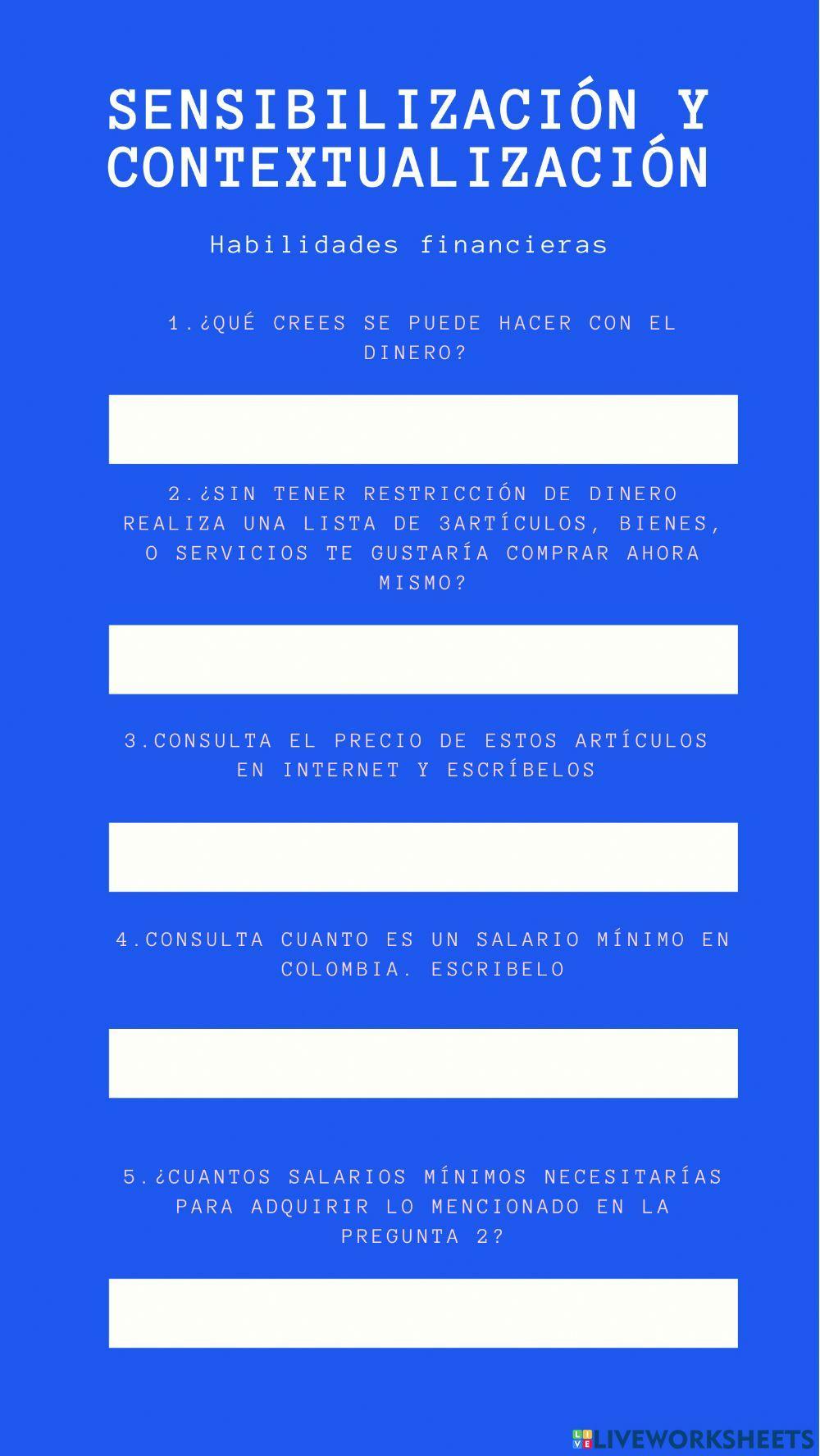 Habilidades financieras