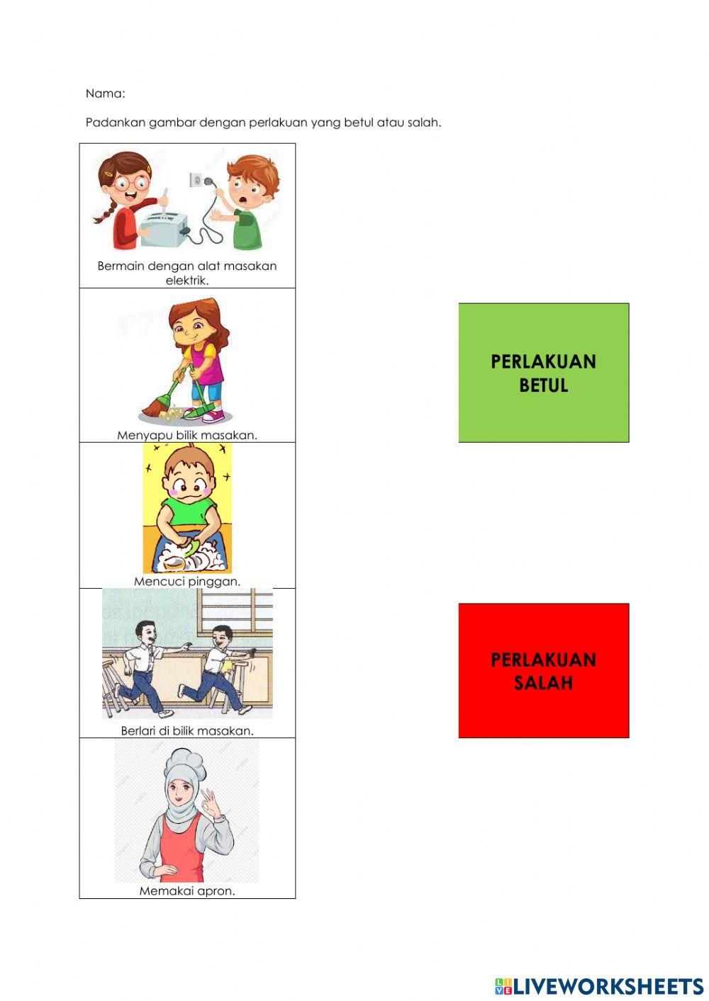 Peraturan keselamatan bilik masakan