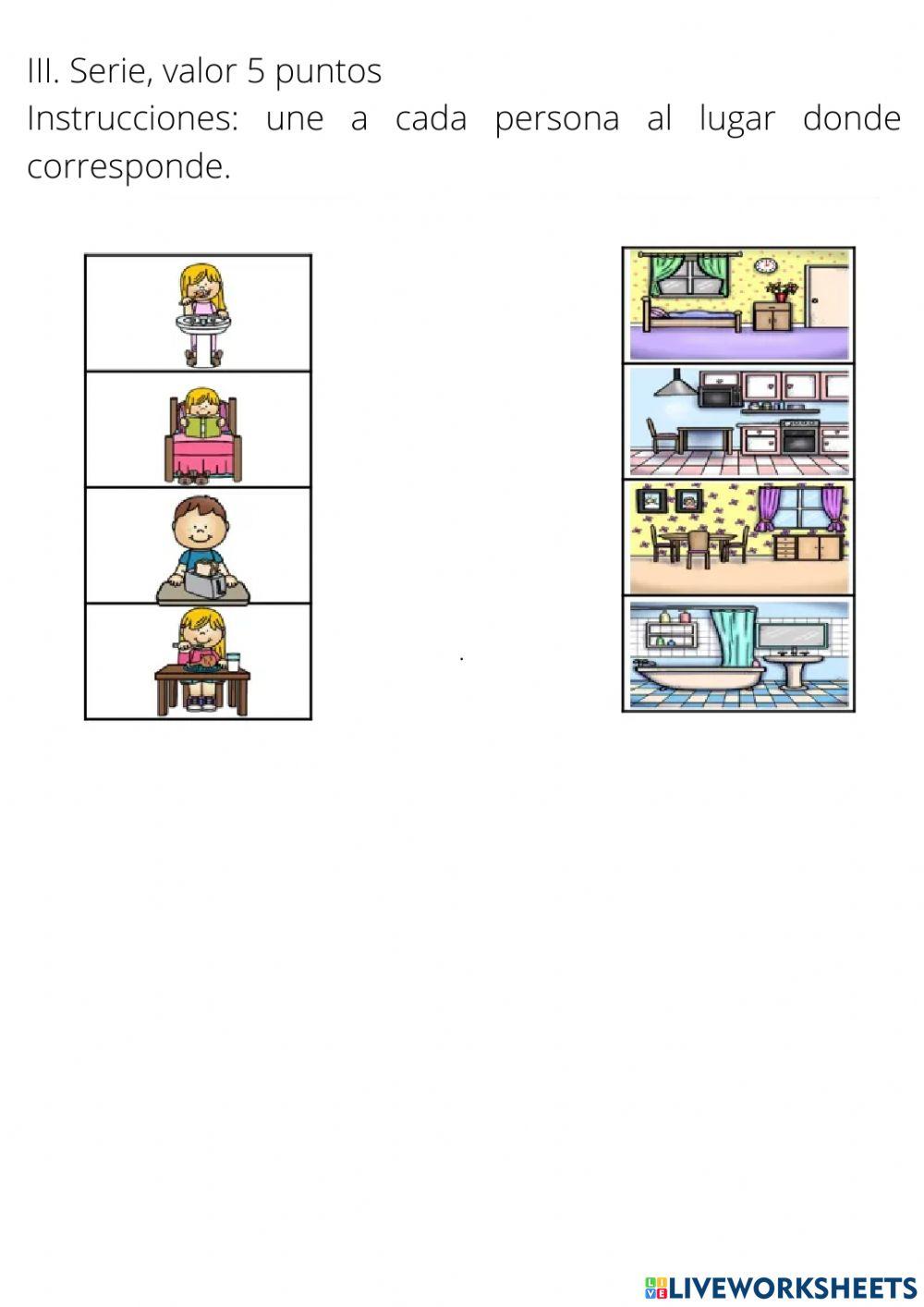 Prueba objetiva de Kinder