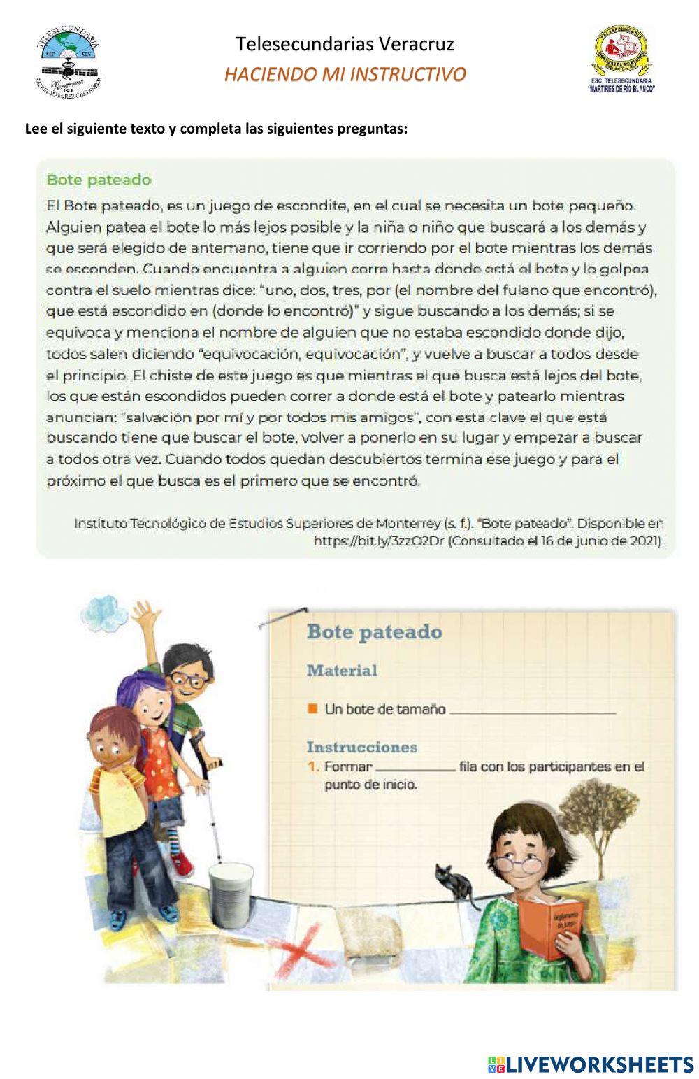 Instructivo usando adverbios