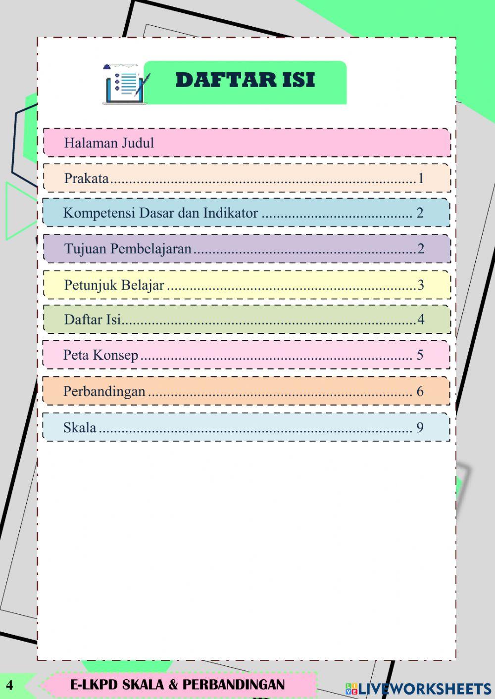 Skala dan Perbandingan