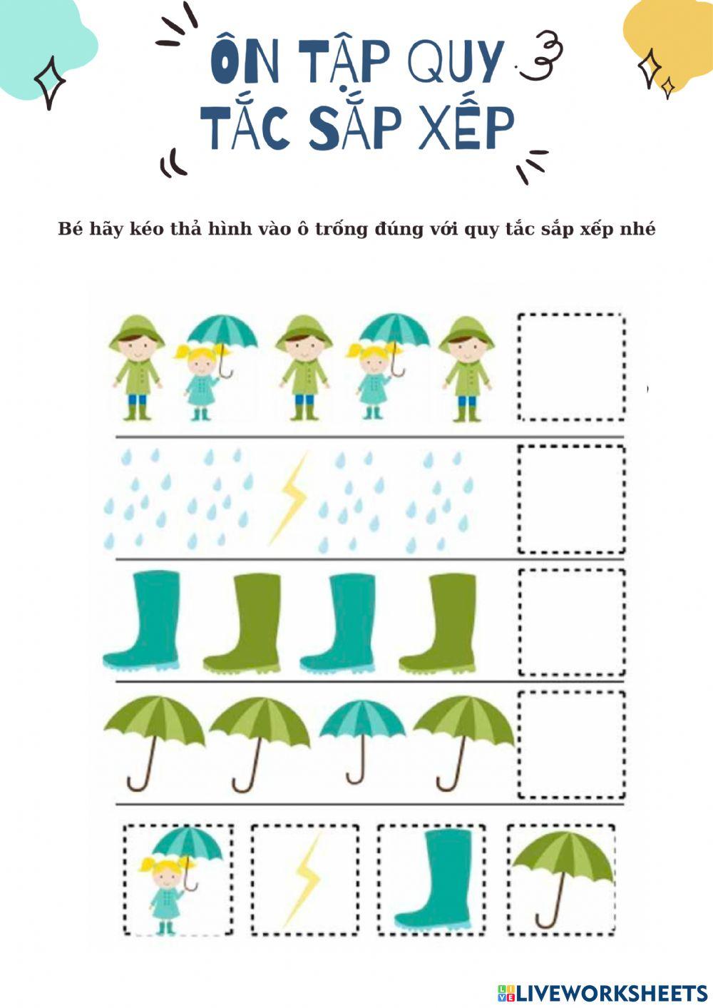 Ôn tập quy tắc sắp xếp