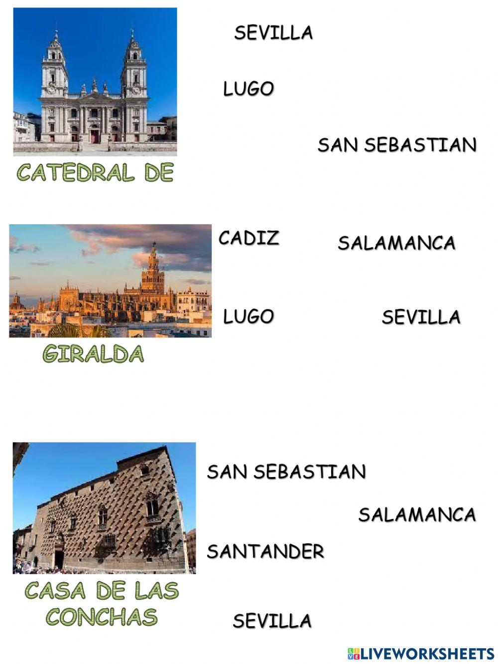 Sevilla, cadiz, lugo