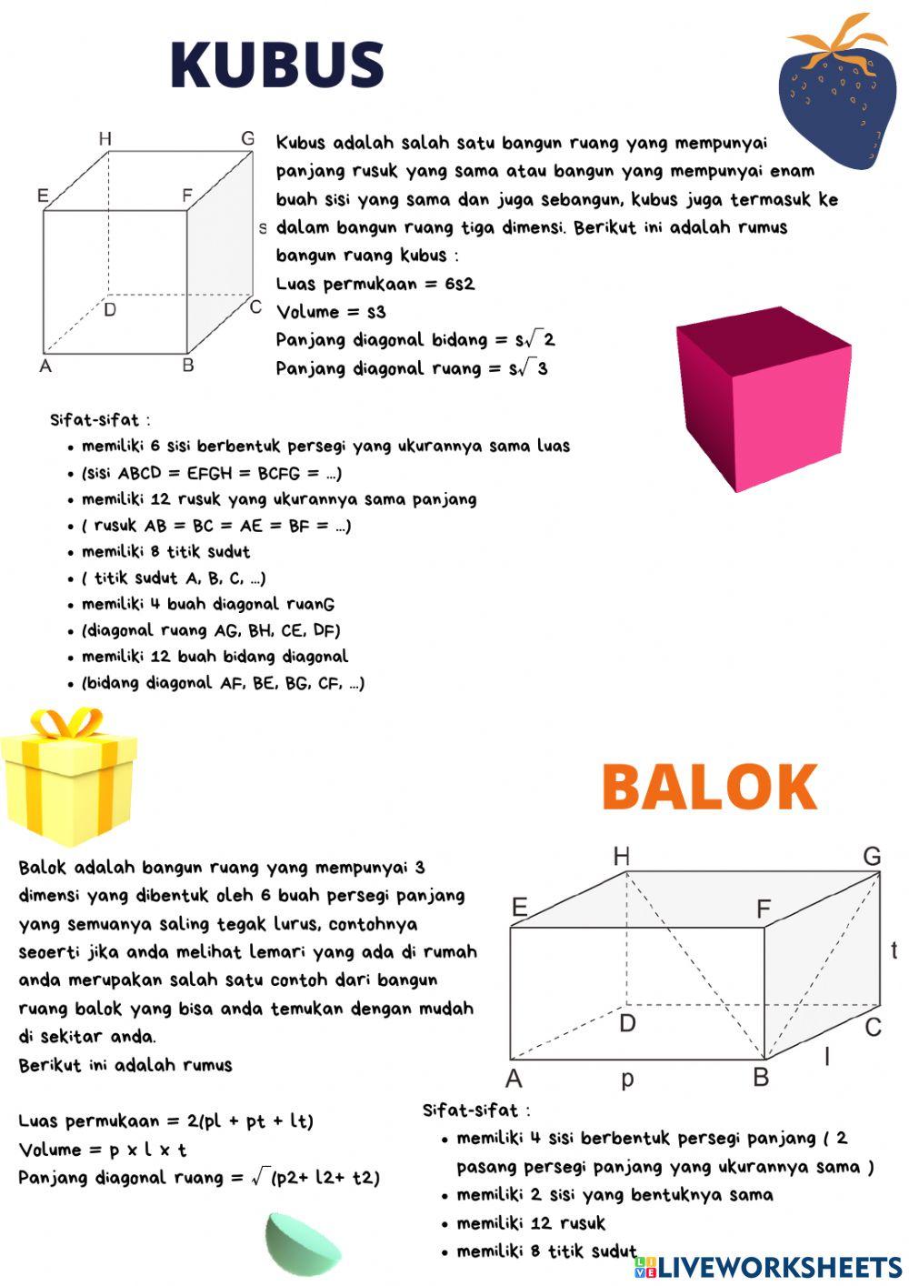 Bangun ruang sisi Datar