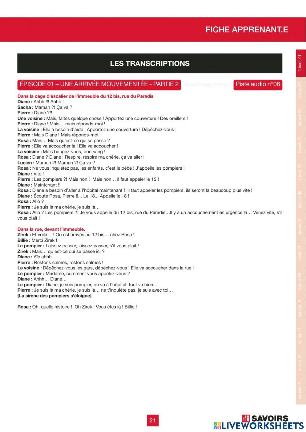 Les voisins du 12 bis - épisode 1 - partie 2