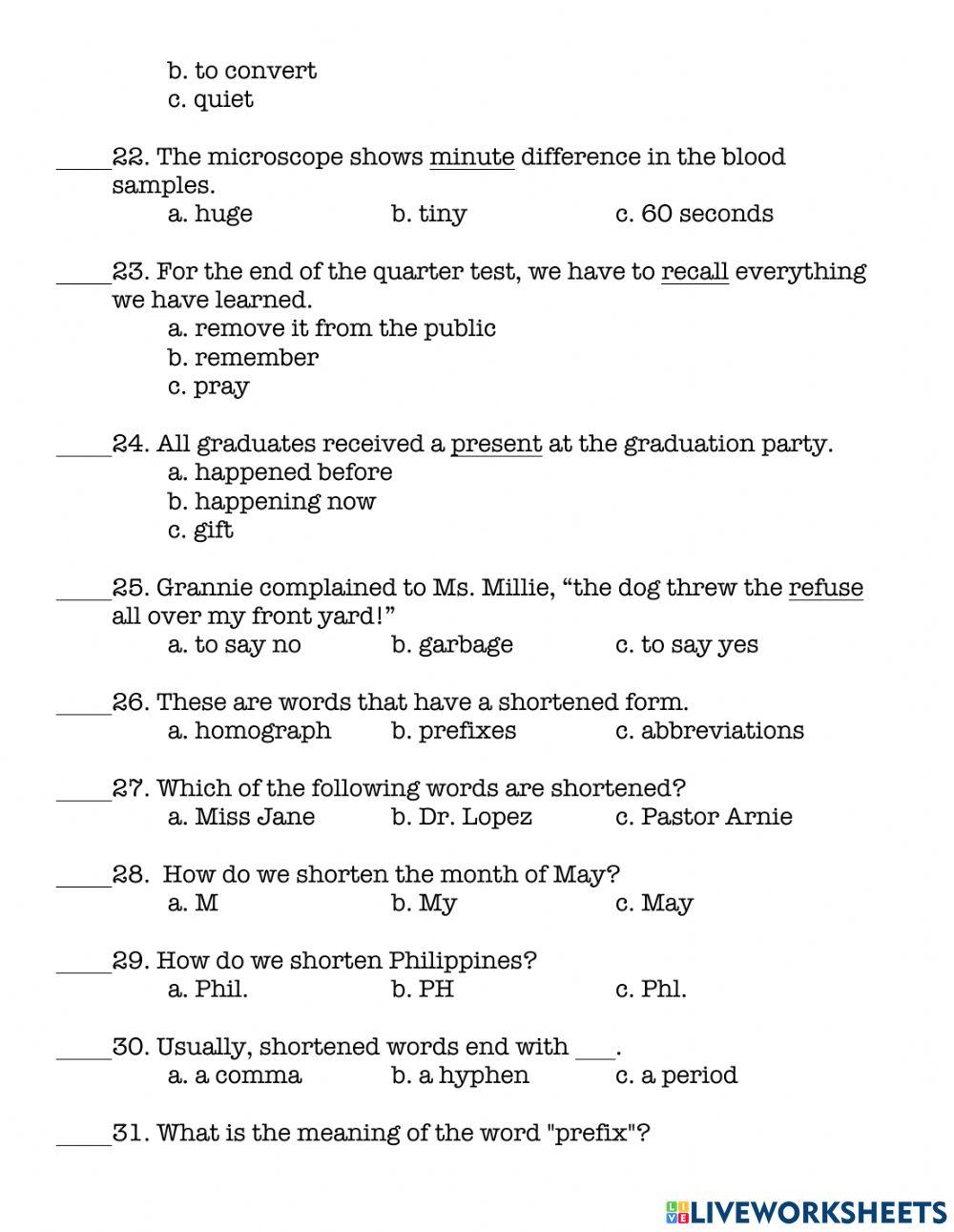 Read3-Q3-Exam 2021-2022 Read3-Q3-Exam 2021-2022