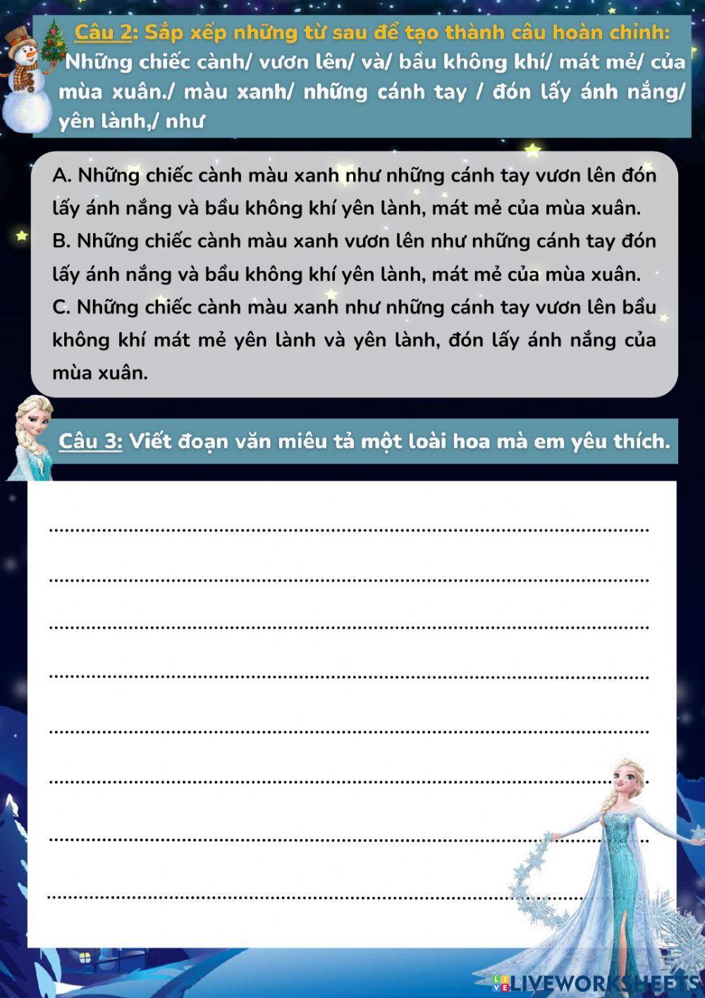 Ôn tập TV tuần 28