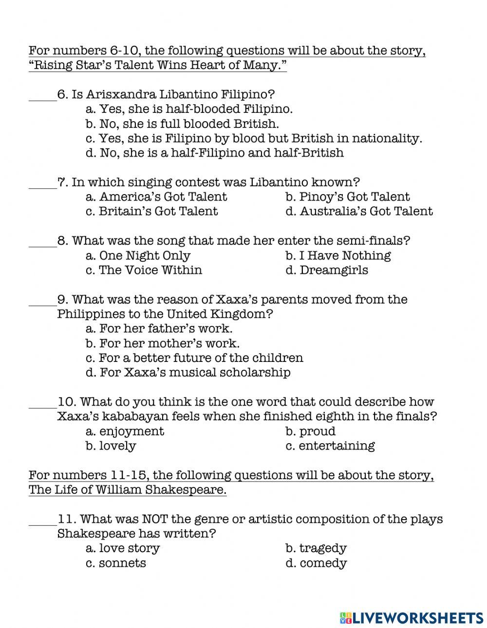 Read4-Q3-Exam 2021-2022 Read4-Q3-Exam 2021-2022