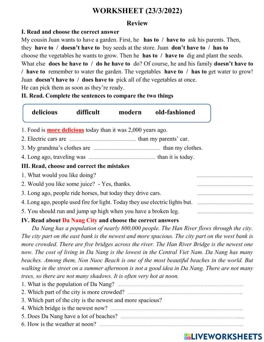 Liveworksheet SNK4 - 23.3.2022