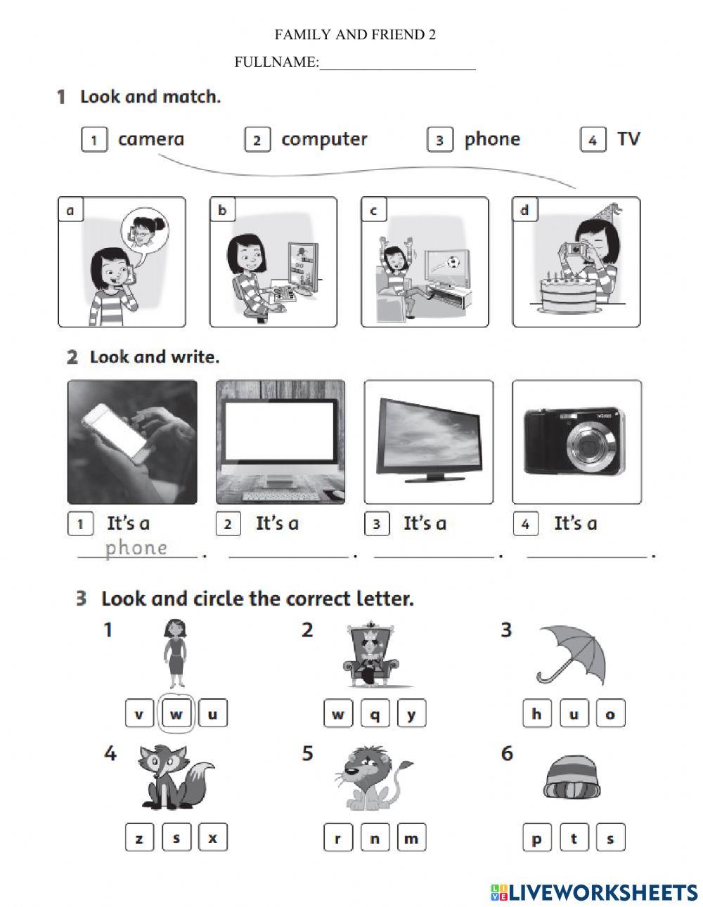 Lớp 2 -fluncy time 2