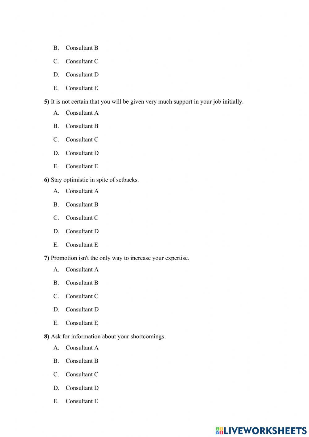 Starting out on your career