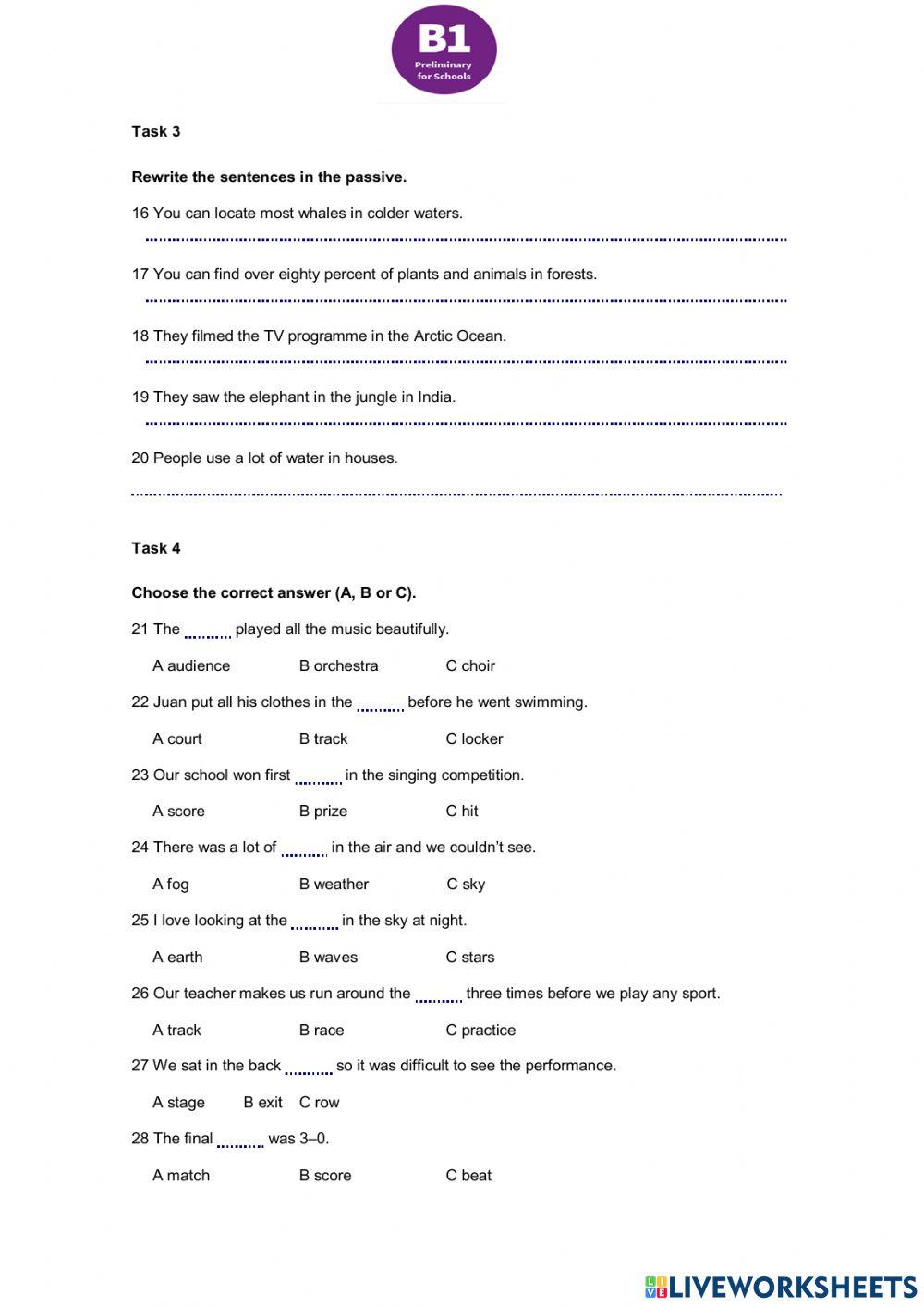 Ge B1 End of Term Use of English March 22