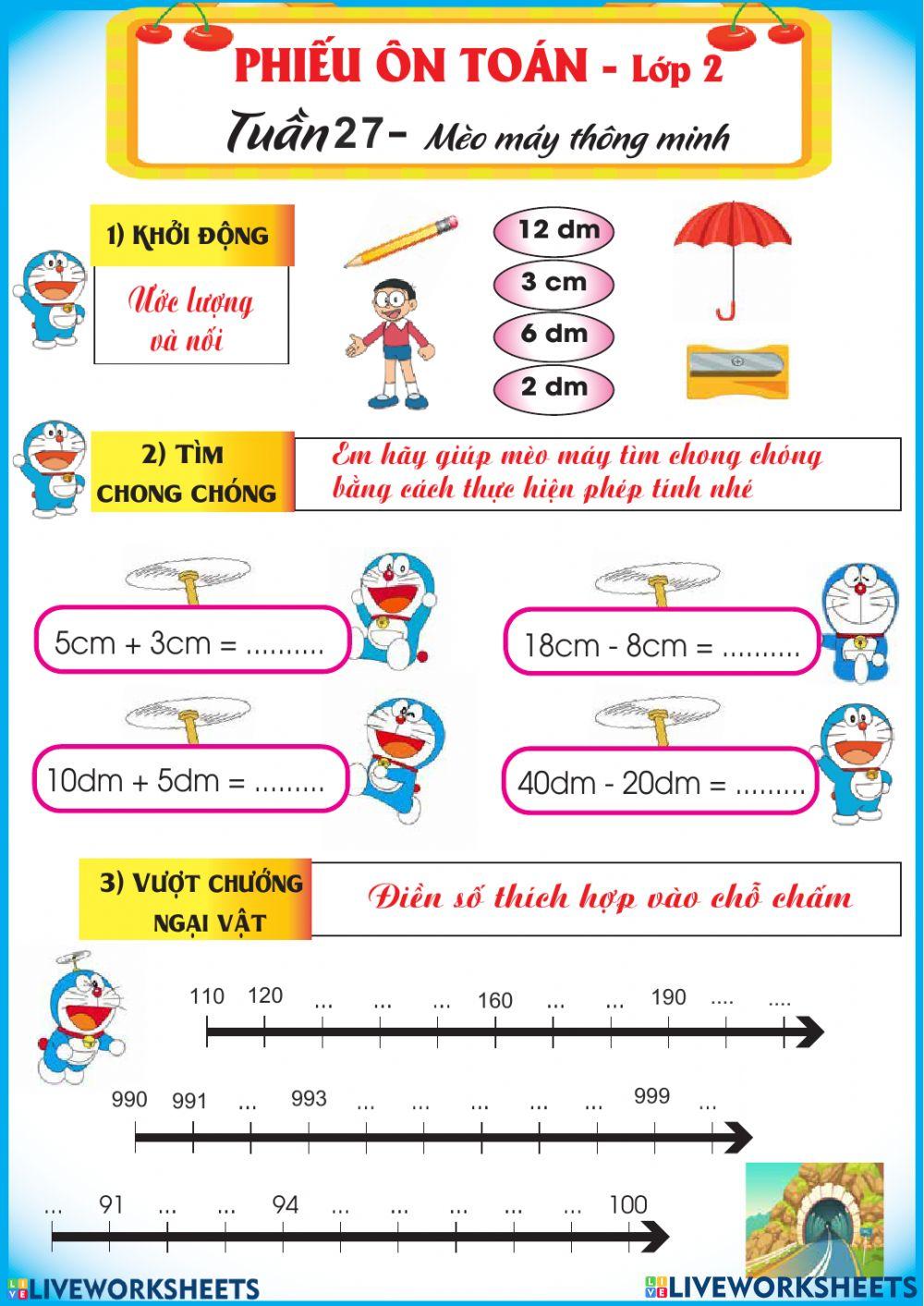 Ôn tập đơn vị đo độ dài