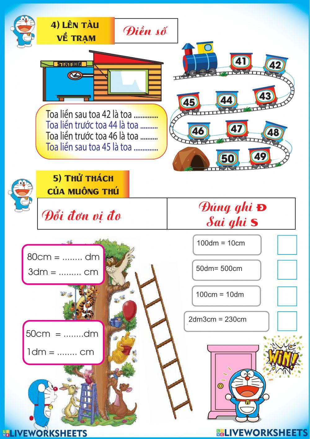 Ôn tập đơn vị đo độ dài