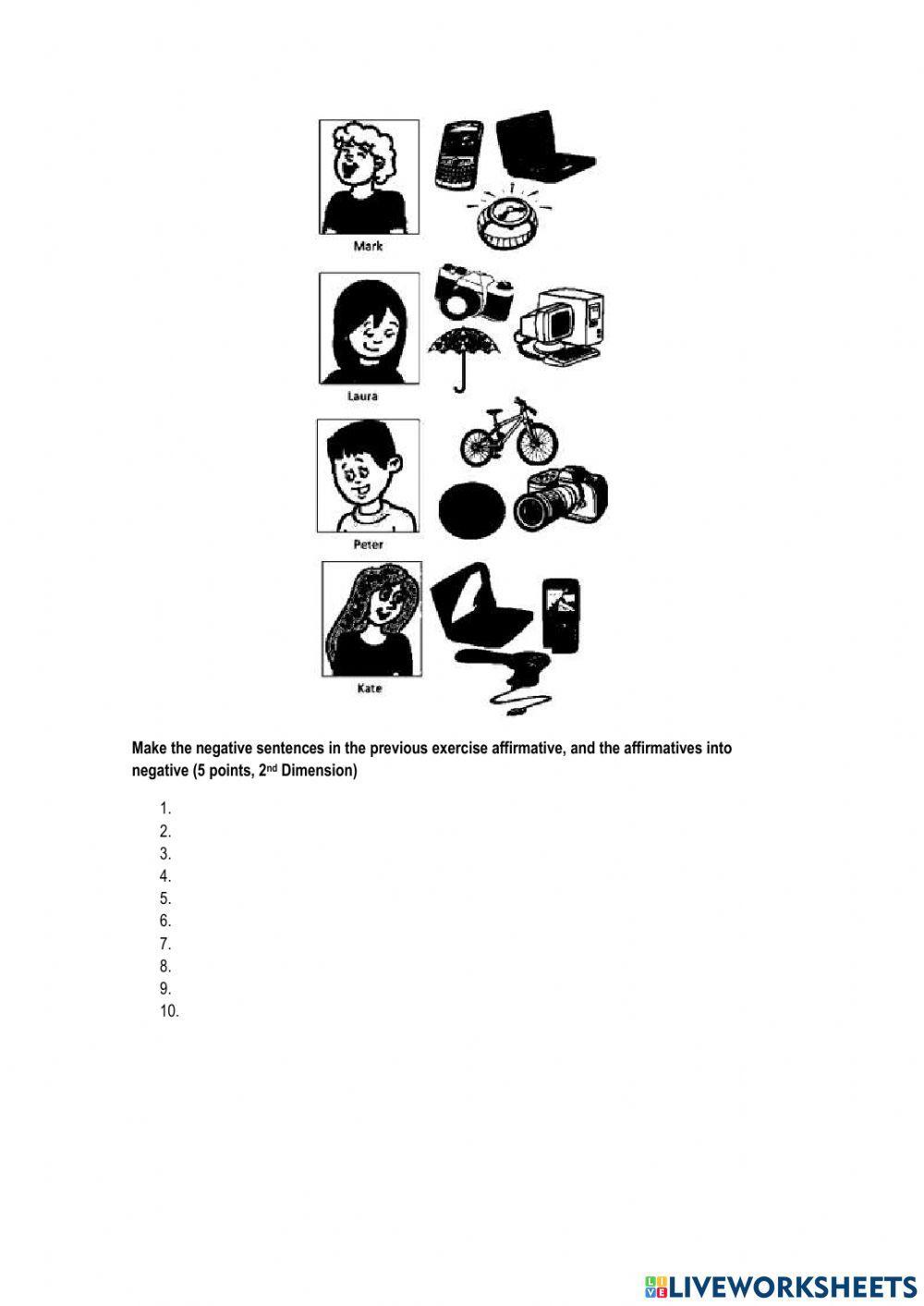 Exam 1: To be, have got and present simple