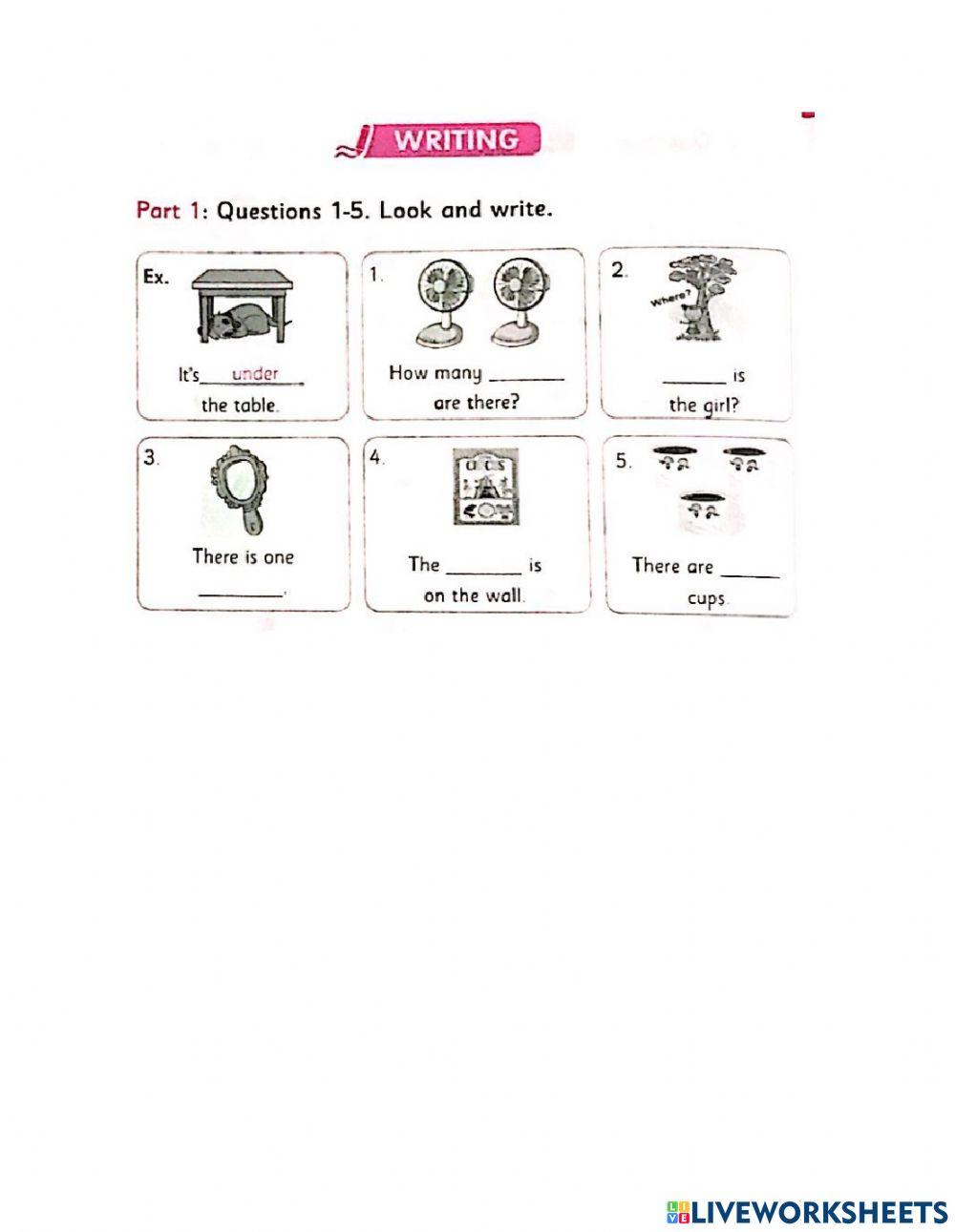 Grade 3 - U13-14 test 1
