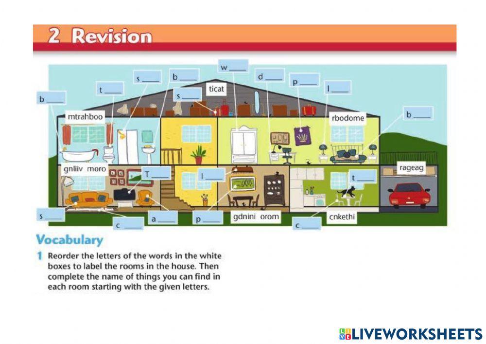 Vocab Revision Unit 2-Project 1