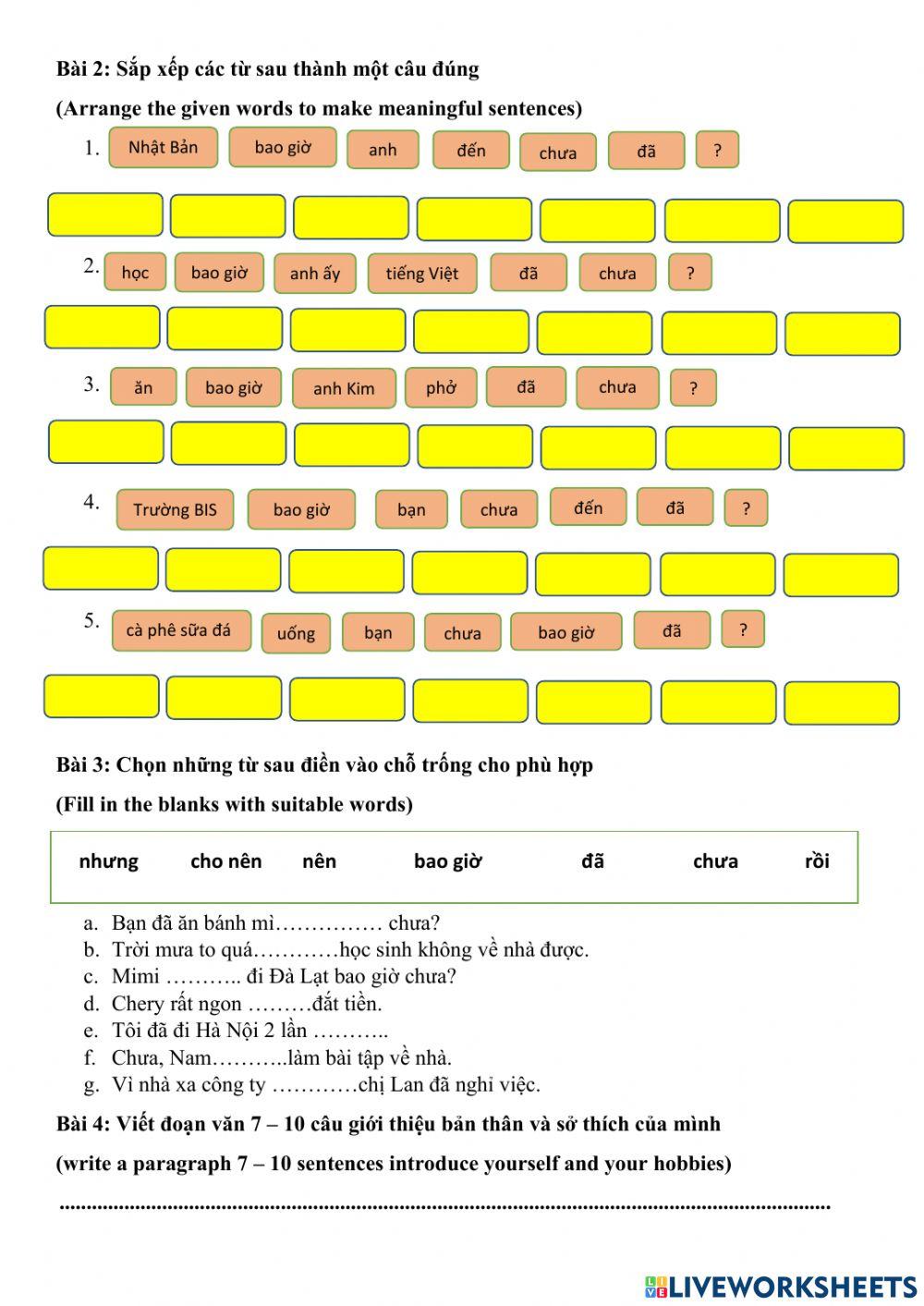 Grammar unit 9 - part 1