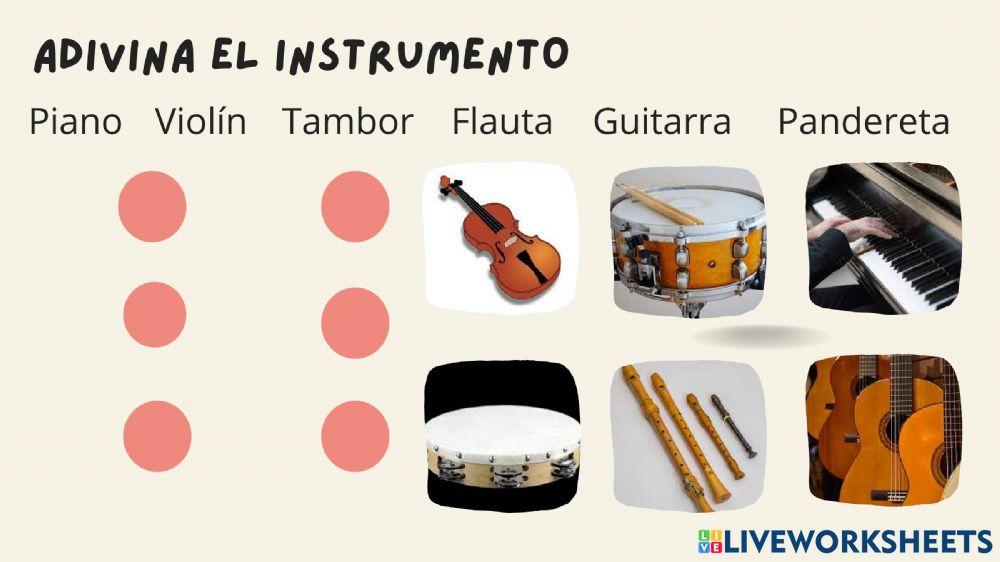 Adivina el instrumento