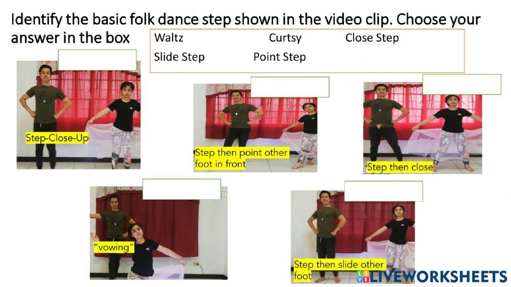 Basic Folk Dance Step ( Philippines)
