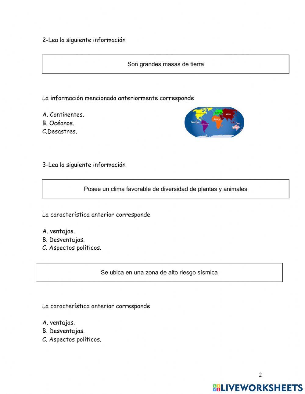 Práctica de estudios sociales