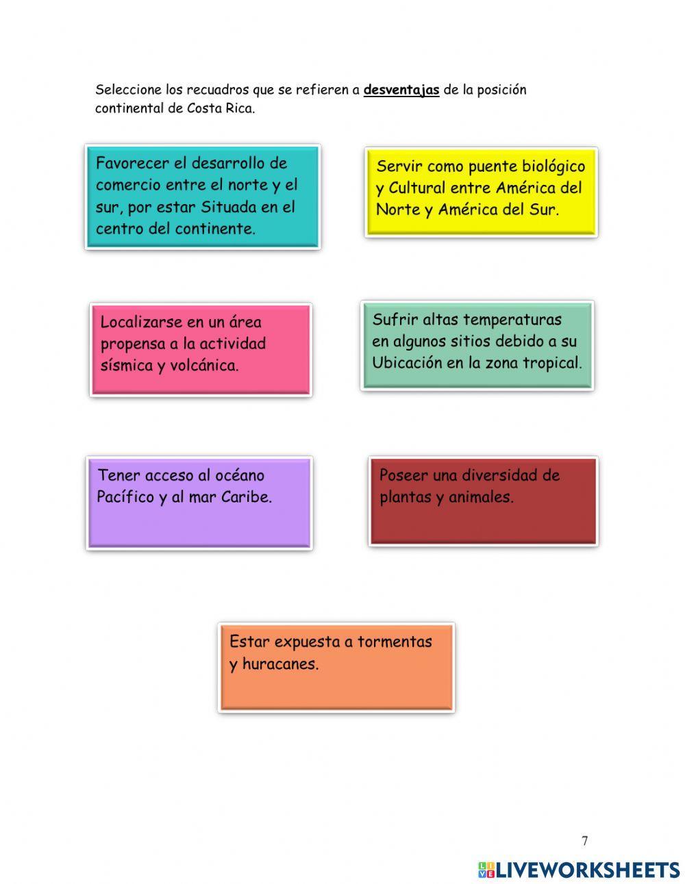 Práctica de estudios sociales