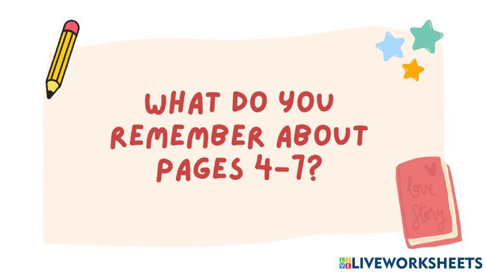 Felix and the fairy - vocabulary i