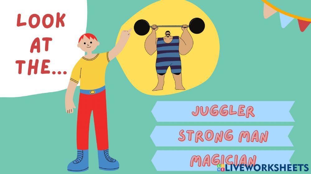 Felix and the fairy - vocabulary i