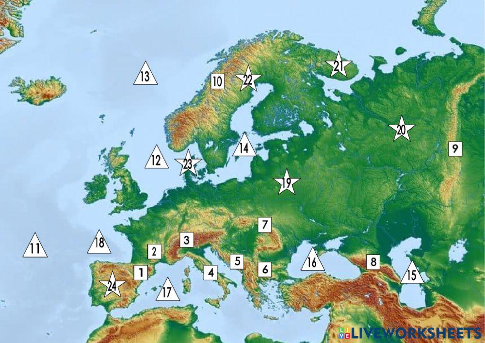 Xeografía de Europa 6ºEP-Elixir