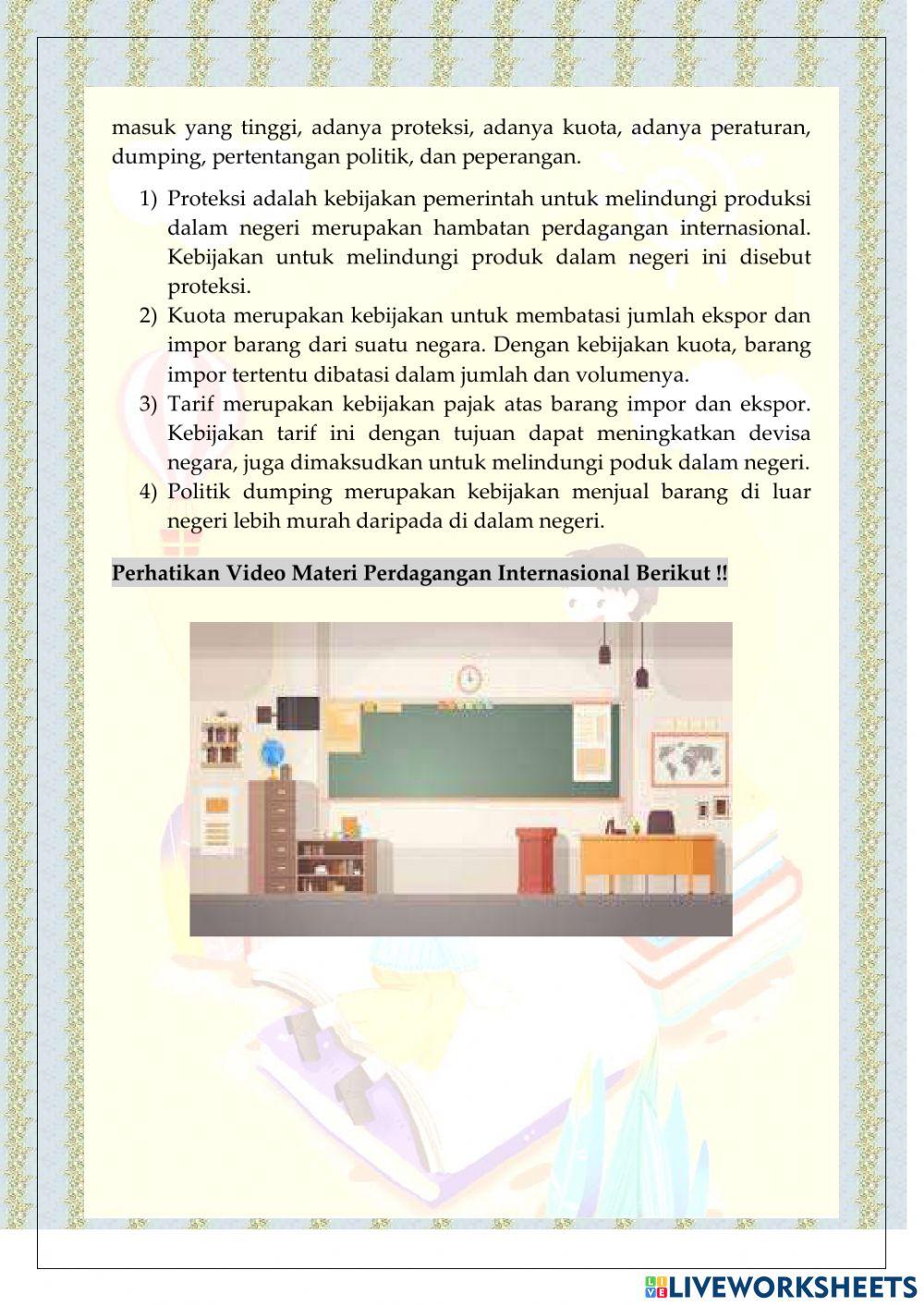 Perdagangan Internasional