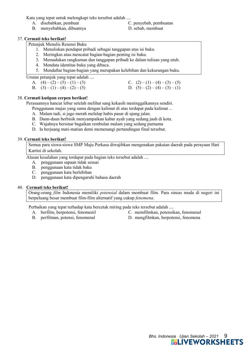 Pra us bahasa indonesia